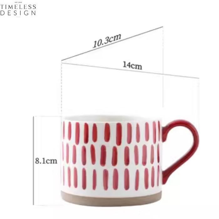 Emmett Ceramic Mug (Stripe)