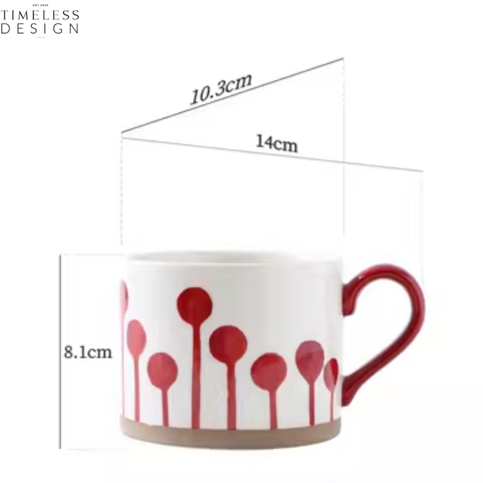 Emmett Ceramic Mug (Flower)