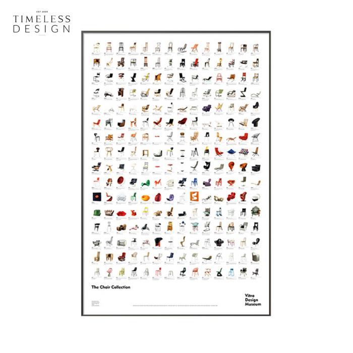 Modern Classic Chairs Poster