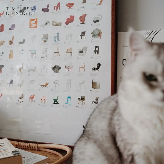 Modern Classic Chairs Poster