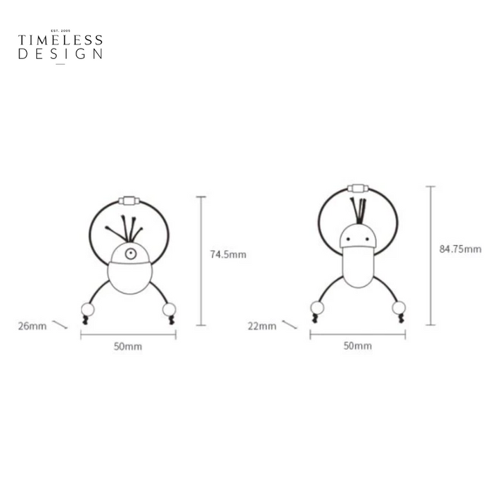 Little Monster Keychain