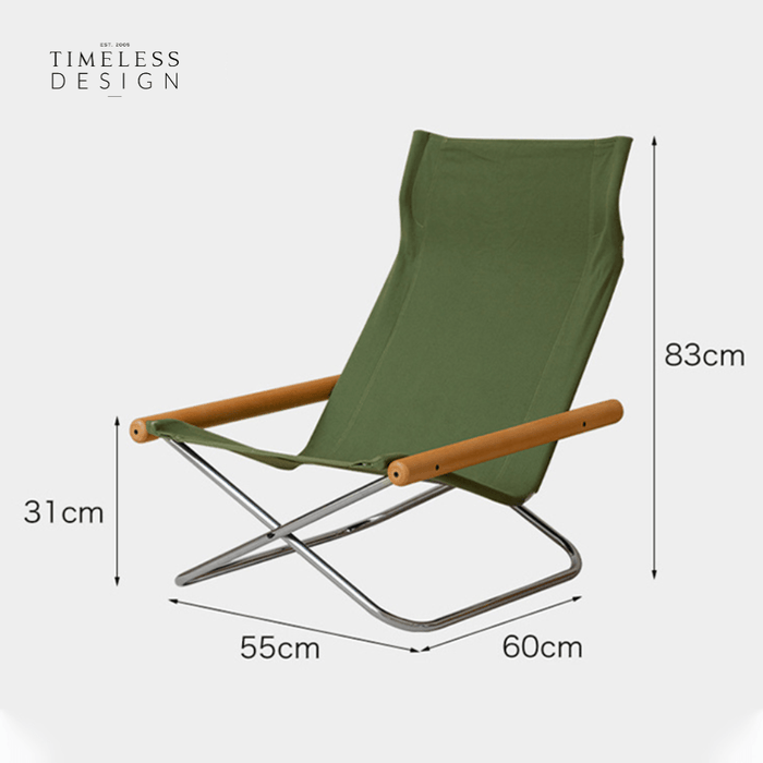 Keeley Canvas Folding Chair