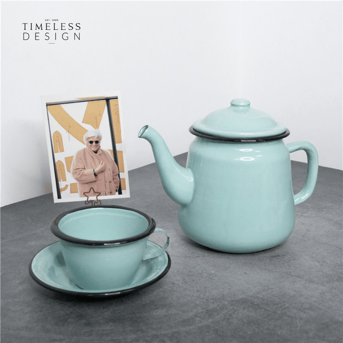 Naarden Enamel Tea Cup