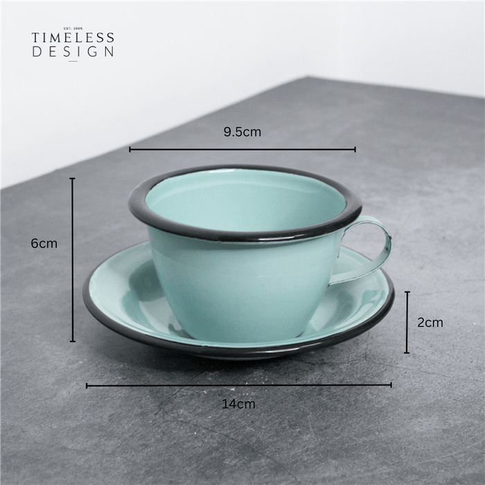 Naarden Enamel Tea Cup