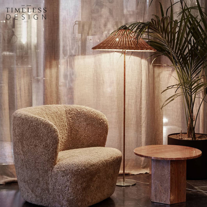 Raleigh Wicker Floor Lamp
