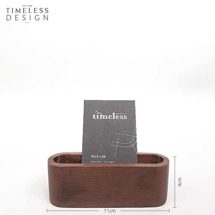 Odessa Wooden Business Card Holder