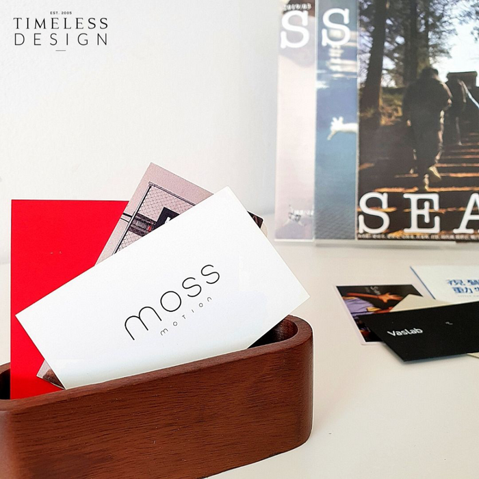 Odessa Wooden Business Card Holder