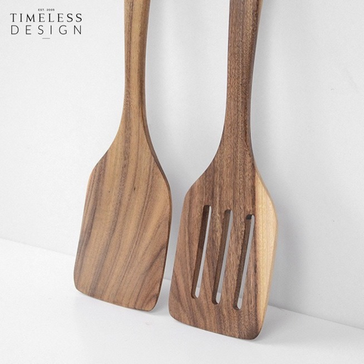Ally Teak Wood Frying Spatula