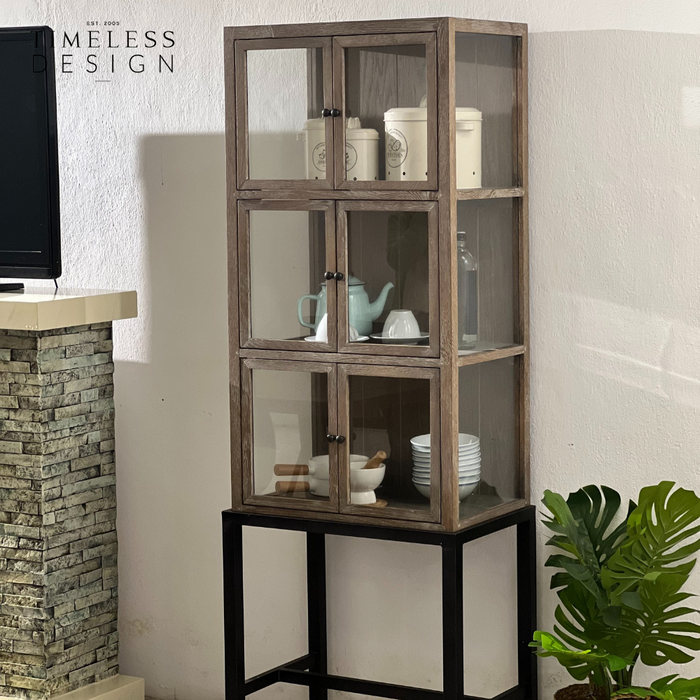 Burano 2 Door Narrow Cabinet