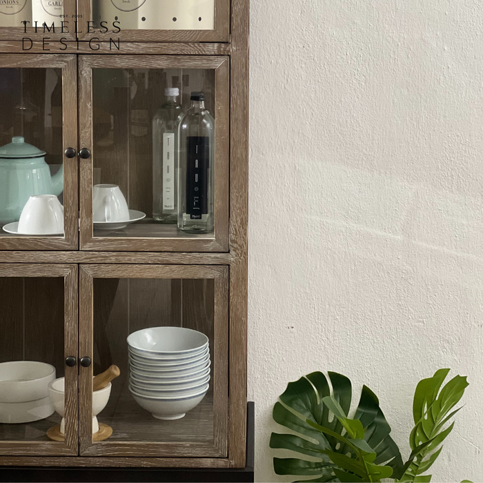 Burano 2 Door Narrow Cabinet