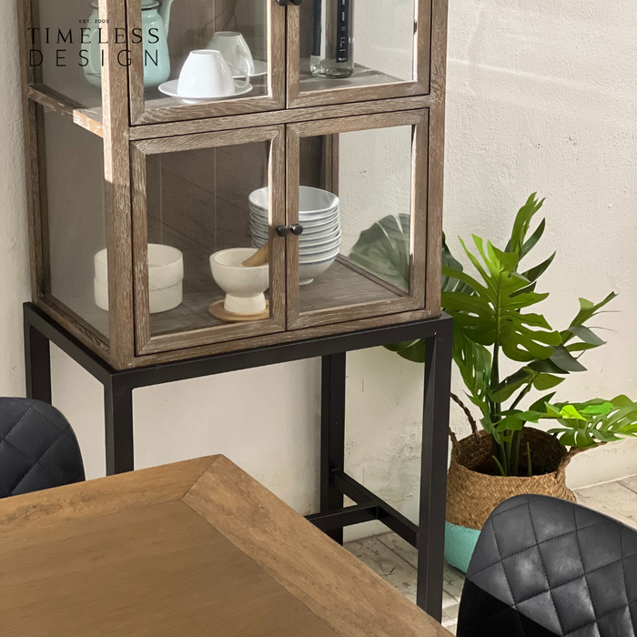 Burano 2 Door Narrow Cabinet