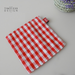 Red Fabric Coaster