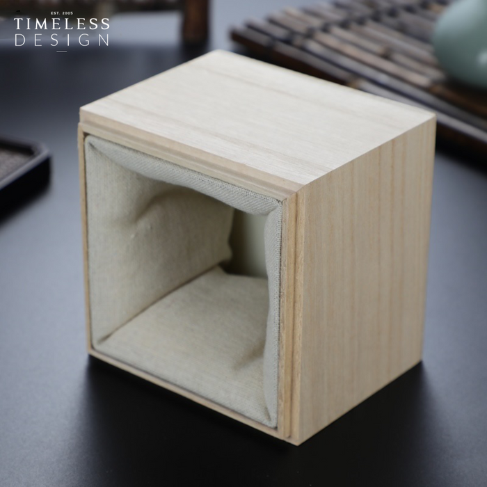 Hiroto Wooden Drinking Glass Storage Box