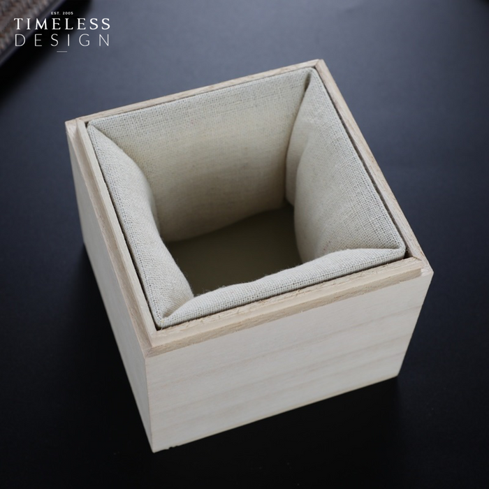 Hiroto Wooden Drinking Glass Storage Box