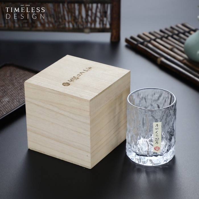 Hiroto Wooden Drinking Glass Storage Box