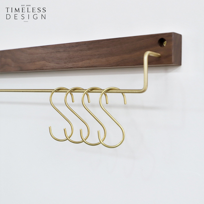 Hugo Walnut Cloth Hanger (L)
