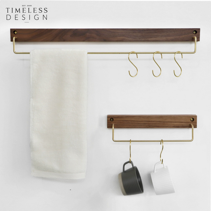 Hugo Walnut Cloth Hanger (L)