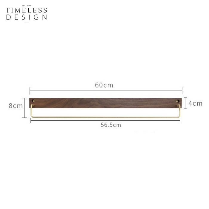 Hugo Walnut Cloth Hanger (L)