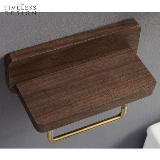 Jaxon Walnut Paper Roll Holder