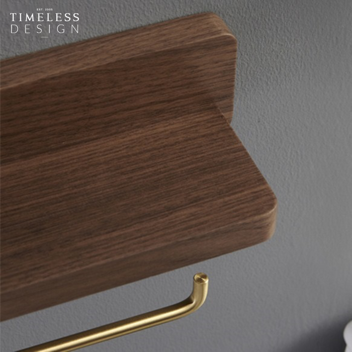 Jaxon Walnut Paper Roll Holder