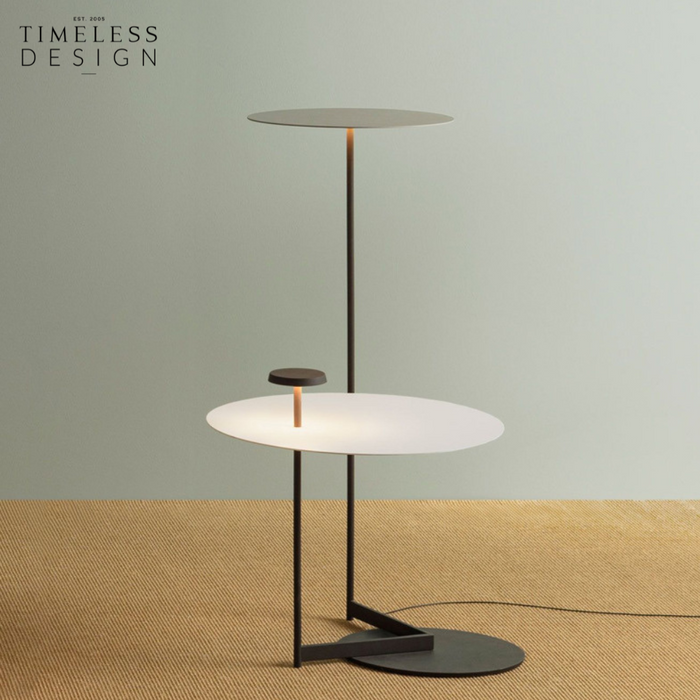 Lucinda Side Table Floor Lamp