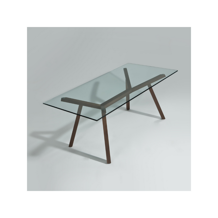 Maxo II 180X90 Glass Table - Timeless Design