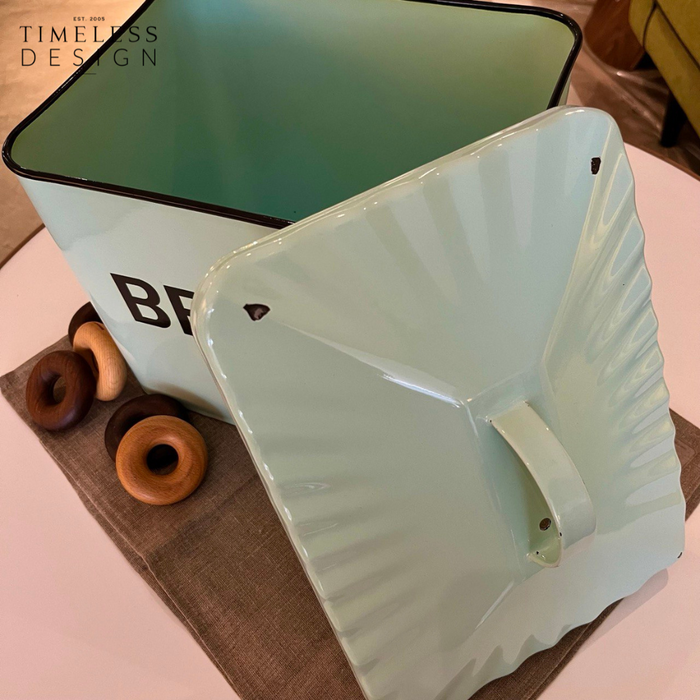 Naarden Enamel Bread Storage Box