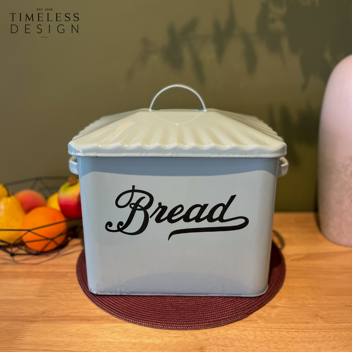 Naarden Enamel Bread Storage Box