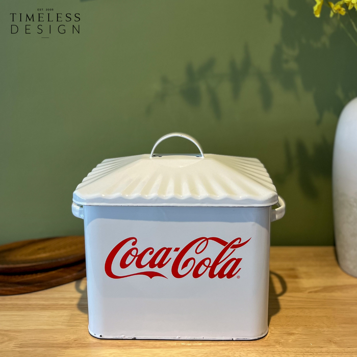 Naarden Enamel Bread Storage Box
