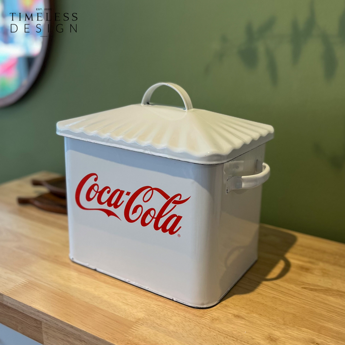 Naarden Enamel Bread Storage Box