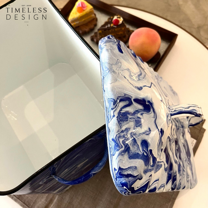 Naarden Enamel Bread Storage Box