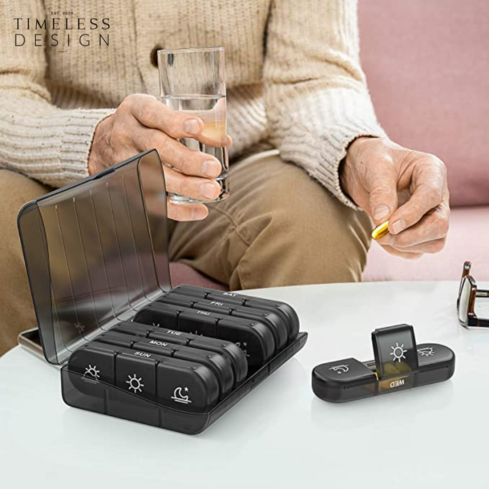 Oscar Portable Pill Box Organiser