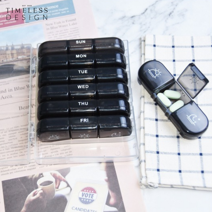 Oscar Portable Pill Box Organiser