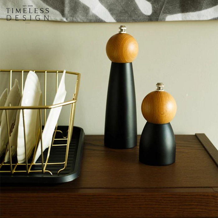 Tara Wooden Pepper Mills Grinders