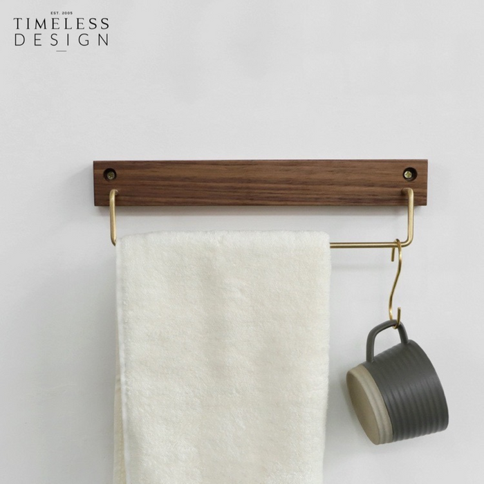 Hugo Walnut Cloth Hanger