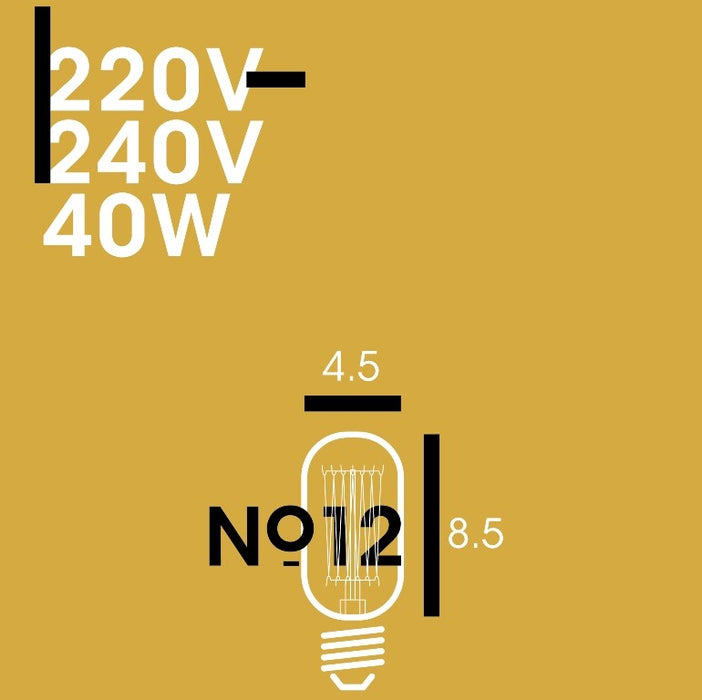 Vintage Bulb-Dimwit Light Bulb No.12 - Timeless Design