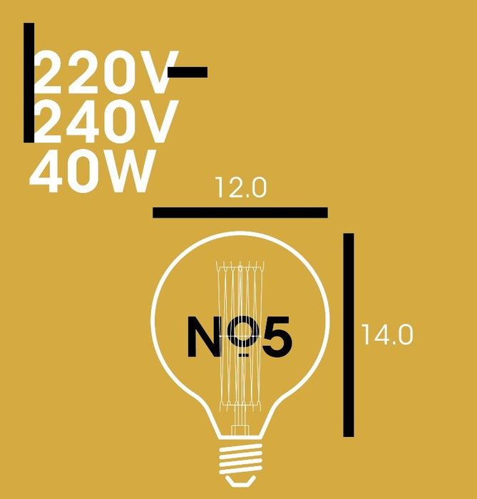 Vintage Bulb-Dimwit Light Bulb No.5 - Timeless Design