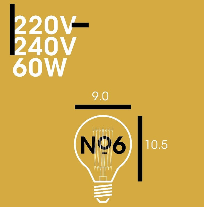 Vintage Bulb-Dimwit Light Bulb No.6 - Timeless Design