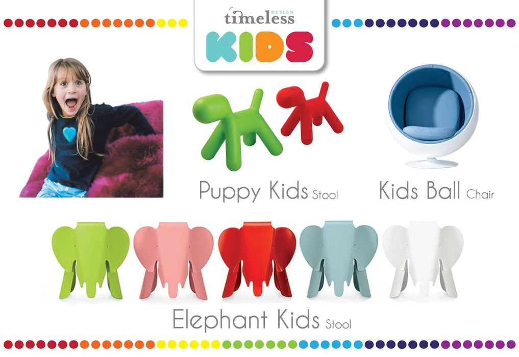 Elephant Kids Stool - Timeless Design