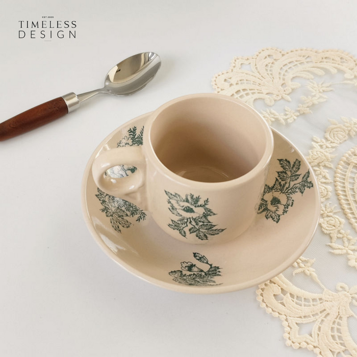 Nanyang Coffee Cup With Saucer
