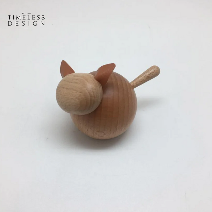 Cat Wooden Toy Decor