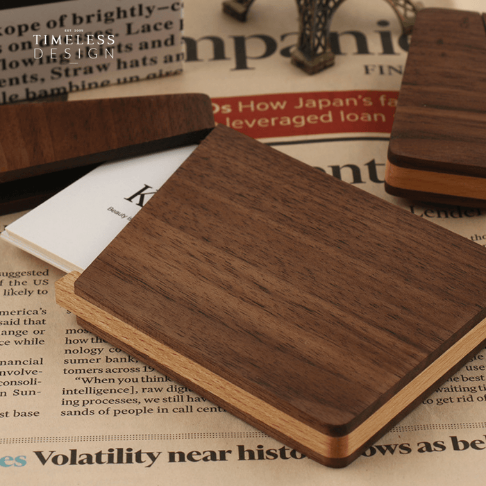 Alfred Wooden Card Wallet