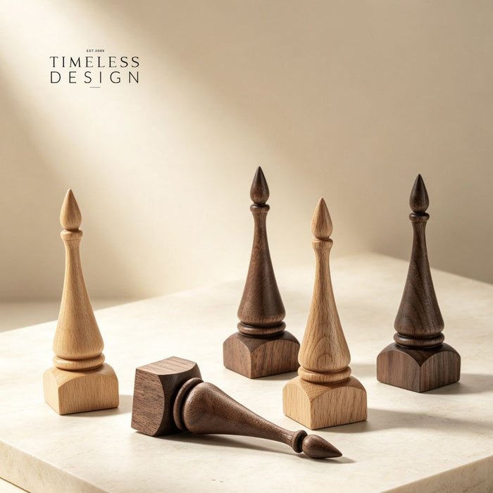 Chess Wooden Vintage Ring Holder