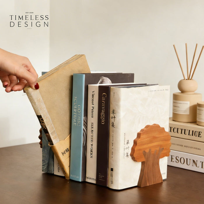 Tree Walnut Bookend