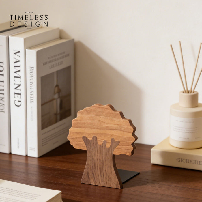 Tree Walnut Bookend