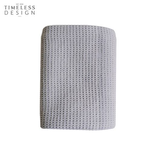 Grey Eilin Waffle Tea Towel