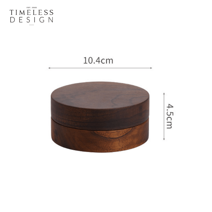Charles Wooden Ashtray with Cover