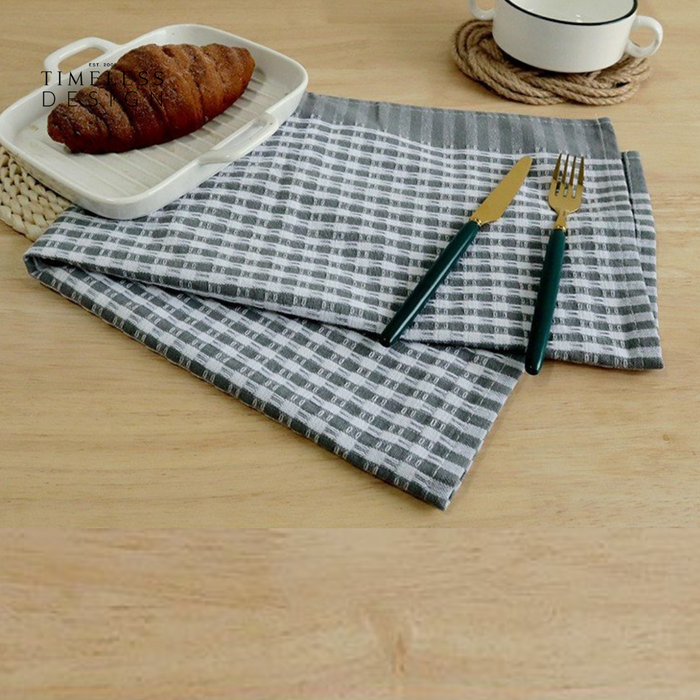 Checker Pattern Kitchen Towel