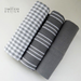 Grey and Pattern Design Cloth