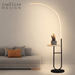 Elisa Arc Shape LED Floor Lamp